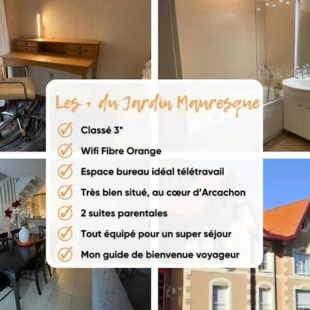Superbe appartement en hyper centre, proche plage Arcachon Buitenkant foto